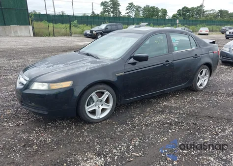 2005 Acura Tl z USA, uszkodzony, nr VIN 19UUA65565A024019